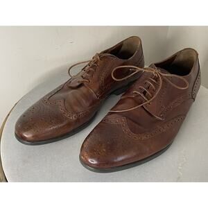 PS by PAUL SMITH Brown Leather Wingtip Oxfords Brogues US 9 / UK 8 / 42 Academia
